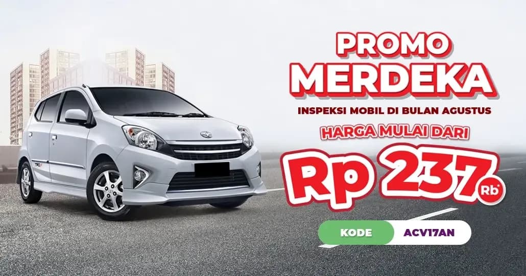 Promo Merdeka, Inspeksi Mobil ACV Mulai Rp237 Ribu
