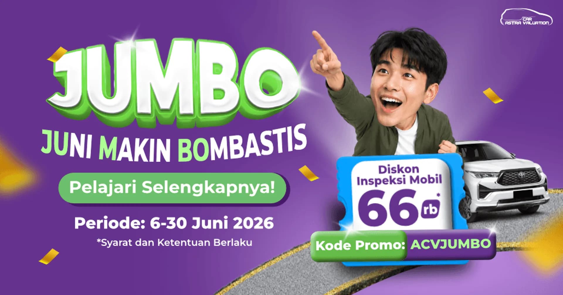 Gak Habis-habis, Diskon Inspeksi Mobil 66 Ribu di ACV